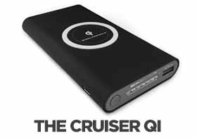 The Cruiser QI printed power bank